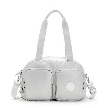 Bolsa De Hombro Kipling Cool Defea Metallic Plateados | MX 1397TC